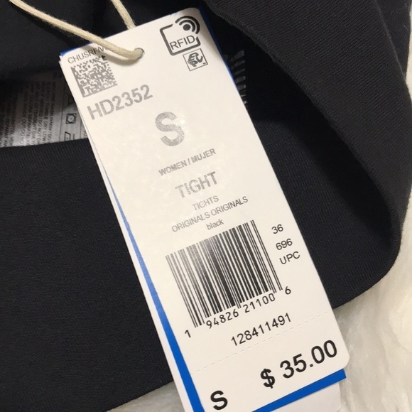 Adidas Original Classic Leggings Sz Small - Picture 8 of 10